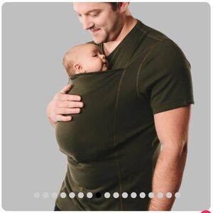 Olive Green Short Sleeve Kangaroo T-Shirt